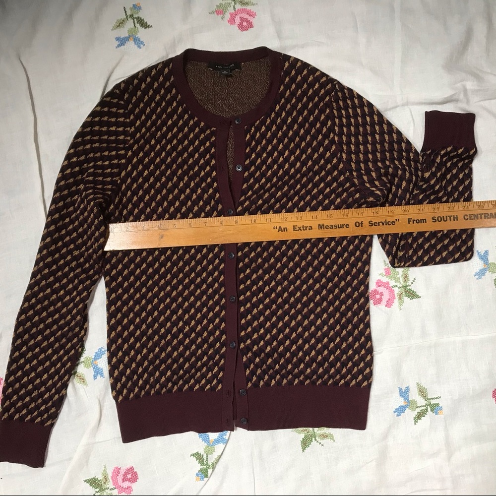 Cardigan vintage print Dark Academia - Picture 2 of 4